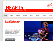 Tablet Screenshot of heartshawaii.org